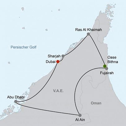 Höhepunkte der Emirate
