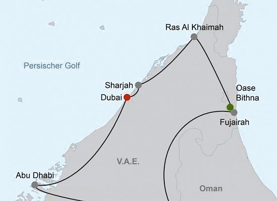 Höhepunkte der Emirate