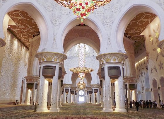 Höhepunkte der Emirate - Sheikh Zayed Moschee