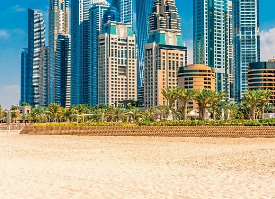 Wüstenmetropolen & Weihrauchduft - Marina Beach, Dubai
