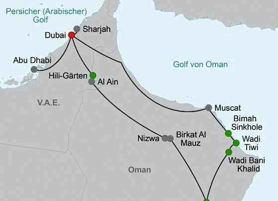 Wüstenmetropolen & Weihrauchduft