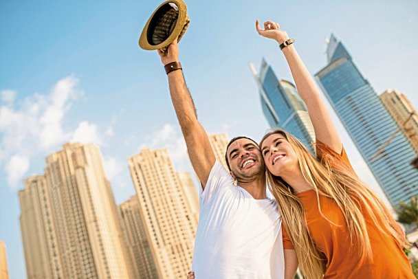 Erlebnisreiches Dubai - Marina Beach, Dubai