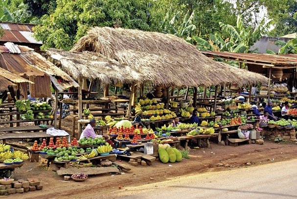 Drifters - Uganda Explorer - Markt, Kampala