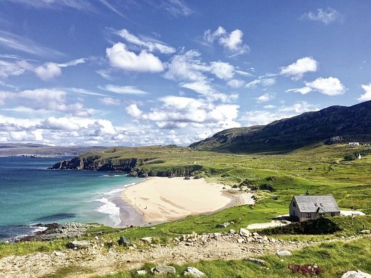North Coast 500 - Schottlands Route 66 - Strand bei Durness, Nordküste