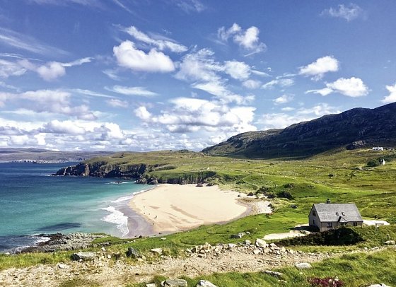 North Coast 500 - Schottlands Route 66 - Strand bei Durness, Nordküste