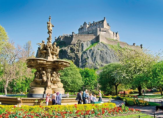 Bahnerlebnisreise Schottland - Edinburgh Castle