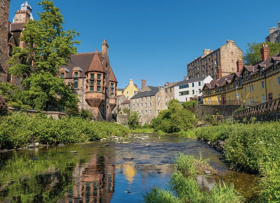 Edinburgh und Glasgow - Zwischen Geschichte und Moderne - Dean Village, Edinburgh