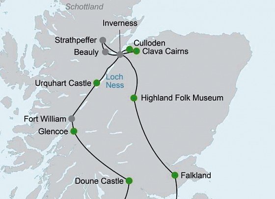 Schottland auf den Spuren von Jamie und Claire