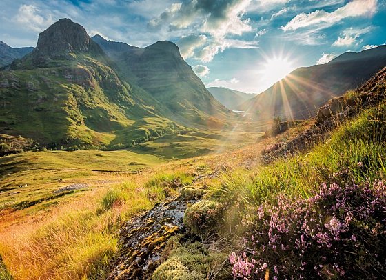 Schottlands klassische Rundreise - Städte, Highlands und die Insel Skye - Glencoe Tal