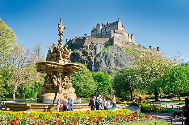 Erlebnis Grüne Inseln - Großbritannien und Irland - Edinburgh Castle