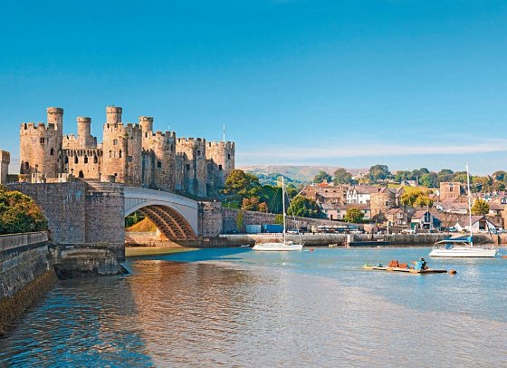Erlebnis Grüne Inseln - Großbritannien und Irland - Schloss Conwy, Wales