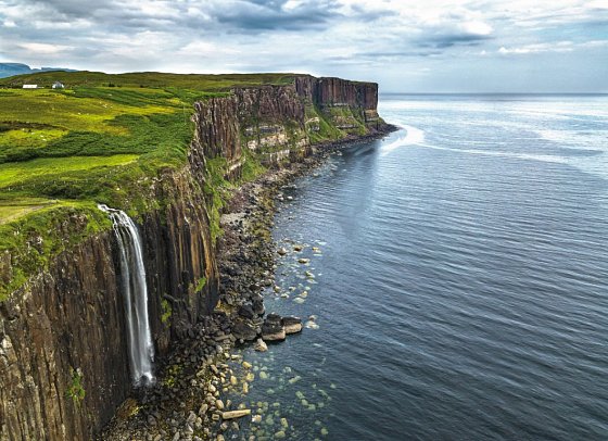 Stippvisite Schottland - Kilt Rock Wasserfall, Isle of Skye