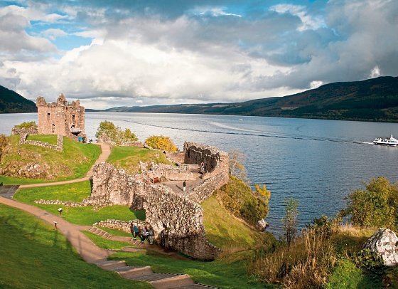 Stippvisite Schottland - Urquhart Castle am Loch Ness