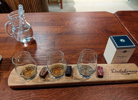 Stippvisite Schottland - Whiskytasting Dalwhinnie