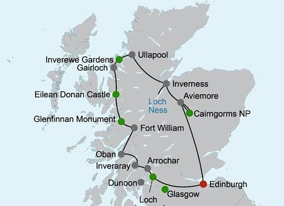 Schottland aktiv erleben