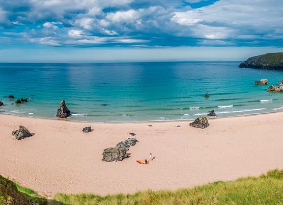 Schottlands faszinierender Inseltraum - Strand bei Durness, Schottland