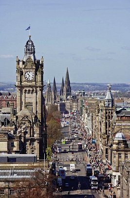 Schottlands faszinierender Inseltraum - Princes Street, Edinburgh