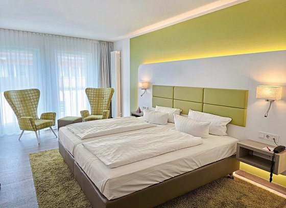 Hotel Am Kaisersaal - Wohnbeispiel Doppelzimmer Komfort (L) (Zimmercodierung DF3)