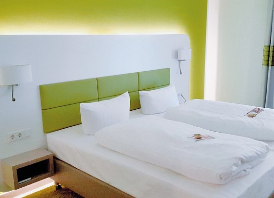 Hotel Am Kaisersaal - Wohnbeispiel Doppelzimmer Komfort (L) (Zimmercodierung DF3)