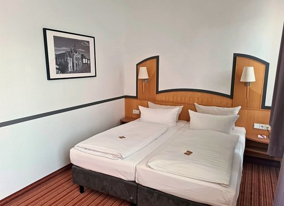 Hotel Am Kaisersaal - Wohnbeispiel Doppelzimmer Standard (M) (Zimmercodierung DB1)