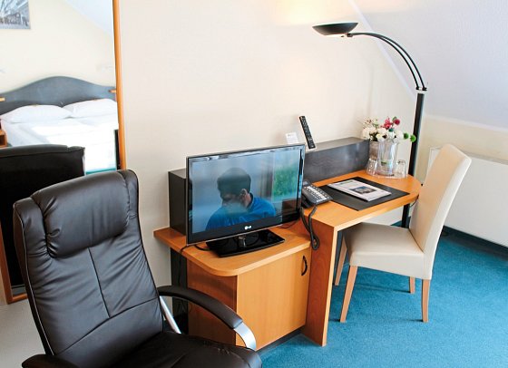 H+ Hotel Erfurt - Wohnbeispiel Doppelzimmer (Zimmercodierung DB1)