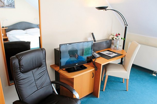 H+ Hotel Erfurt - Wohnbeispiel Doppelzimmer (Zimmercodierung DB1)