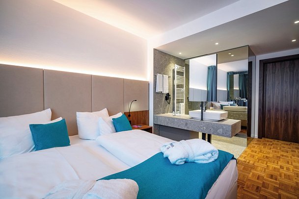 Hotel an der Therme Bad Sulza - Wohnbeispiel Doppelzimmer Superior (Zimmercodierungen DS1 & XB1)