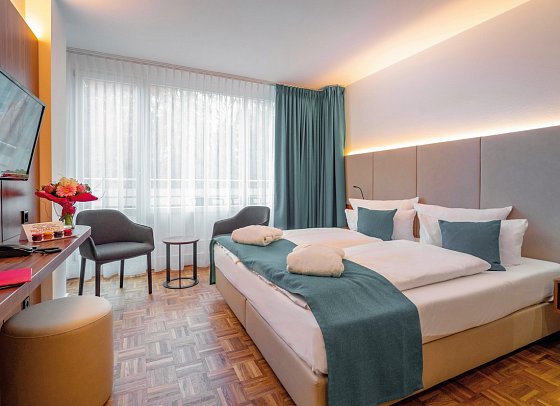Hotel an der Therme Bad Sulza - Wohnbeispiel Doppelzimmer Superior (Zimmercodierungen DS1 & XB1)