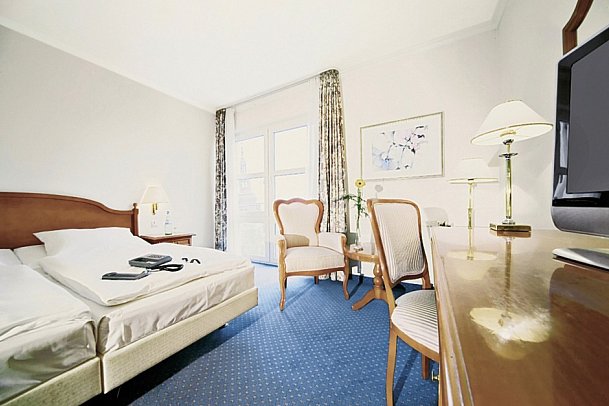 Hotel Residenz - Wohnbeispiel Doppelzimmer Waldblick (Zimmercodierungen DB1 & XB1)