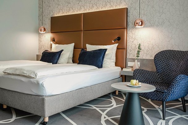 Hotel am Vitalpark - Wohnbeispiel Doppelzimmer Superior (Zimmercodierungen DB2 & DC3)