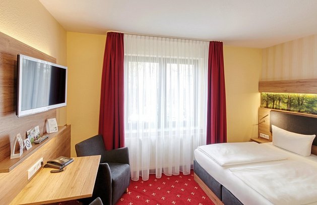 AKZENT Aktiv & Vital Hotel Thüringen - Wohnbeispiel Doppelzimmer Vital (Zimmercodierungen EF1 & DF1)