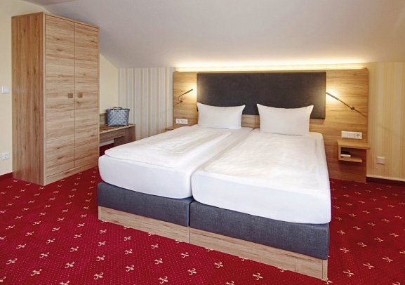 AKZENT Aktiv & Vital Hotel Thüringen - Wohnbeispiel Doppelzimmer Vital (Zimmercodierungen DF1 & EF1)