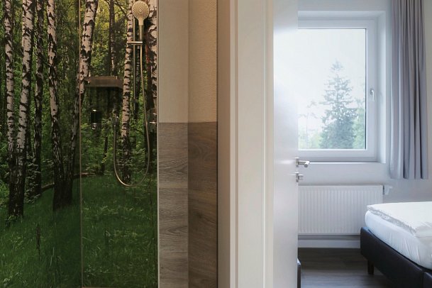 Berghotel Oberhof - Wohnbeispiel Doppelzimmer (Zimmercodierung DB1)