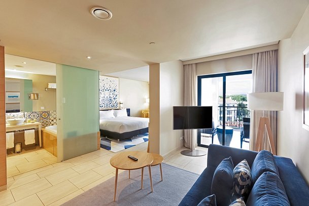 Hilton Vilamoura As Cascatas Golf Resort & Spa - Wohnbeispiel Doppelzimmer Deluxe Plus (Zimmercodierung DD4)