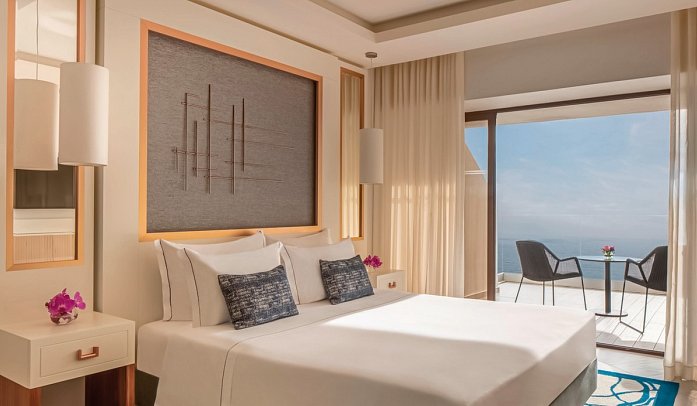 Tivoli Carvoeiro - Wohnbeispiel Doppelzimmer Deluxe Meerblick (Zimmercodierung DDM)