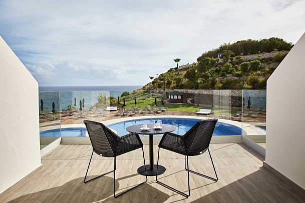 Tivoli Carvoeiro - Wohnbeispiel Familienzimmer Deluxe Meerblick (Zimmercodierung FDM)