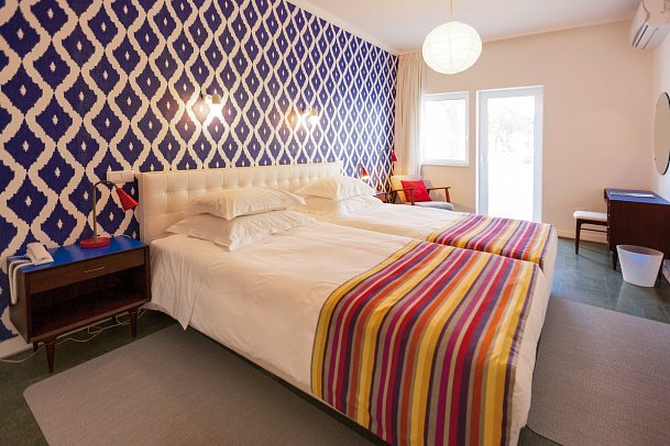 Vasco da Gama - Wohnbeispiel Doppelzimmer Landblick (Zimmercodierung DBL)