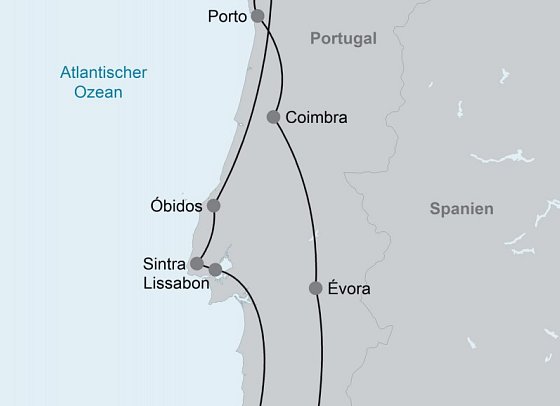 Portugal – Land der reizvollen Kontraste (14 Nächte, inkl. Mietwagen, ab Faro)