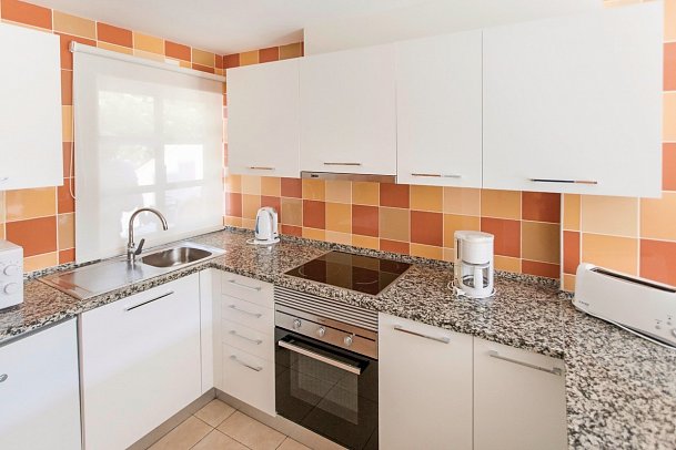 Alfagar Village - Beispiel Küche Appartement (Zimmercodierungen OBG & OBM)