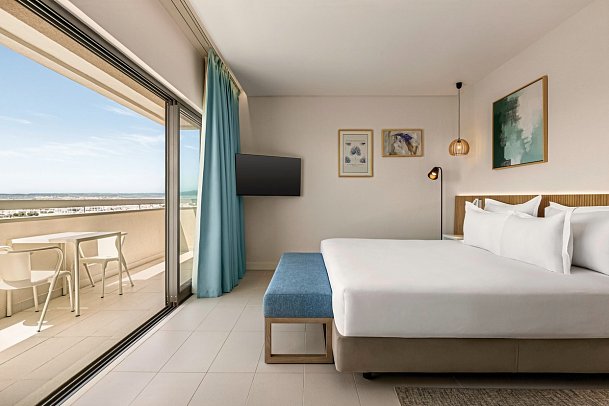 Wyndham Residences Alvor Beach - Wohnbeispiel Suite seitl. Meerblick (Zimmercodierung W1N)