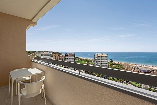 Wyndham Residences Alvor Beach - Beispiel Balkon Doppelzimmer (Zimmercodierung D1M)
