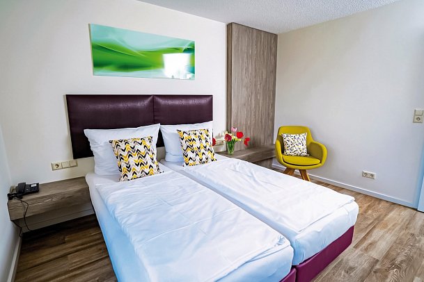 Hotel Volapük - Wohnbeispiel Klassik (Zimmercodierung DB1)