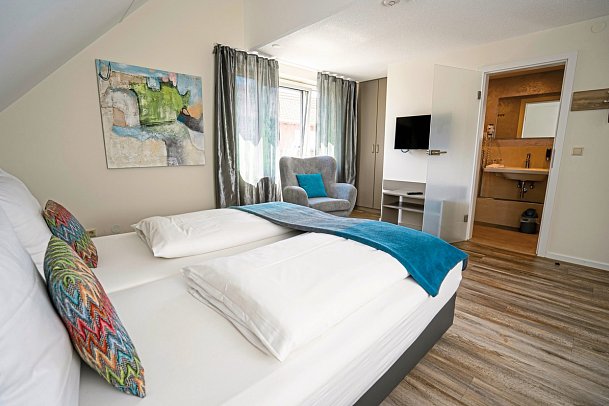 Hotel Volapük - Wohnbeispiel Doppelzimmer Plus (Zimmercodierung DB2)