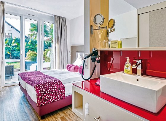 Hotel Volapük - Wohnbeispiel Doppelzimmer Klassik (Zimmercodierung DB1)