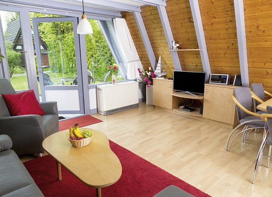 Ferienwohnpark Immenstaad - Wohnbeispiel Nurdachhaus Typ 7 (Zimmercodierung HB1)