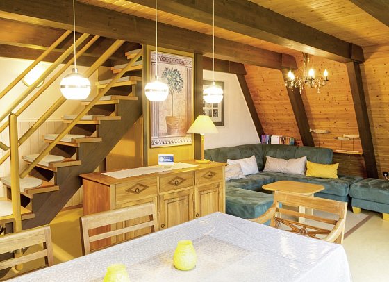 Ferienwohnpark Immenstaad - Wohnbeispiel Nurdachhaus Typ 8 (Zimmercodierung HB3)