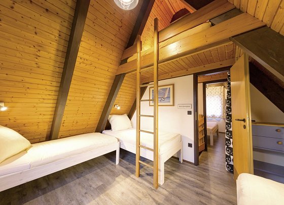 Ferienwohnpark Immenstaad - Wohnbeispiel Nurdachhaus Typ 8 (Zimmercodierung HB3)
