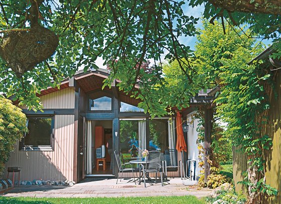 Ferienwohnpark Immenstaad - Wohnbeispiel Satteldachhaus Typ 9 (Zimmercodierung HB2)
