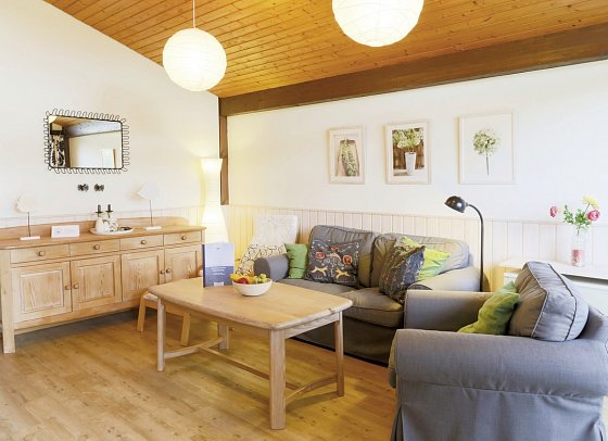 Ferienwohnpark Immenstaad - Wohnbeispiel Satteldachhaus Typ 9 (Zimmercodierung HB2)