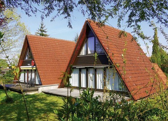 Ferienwohnpark Immenstaad - Wohnbeispiel Nurdachhaus Typ 7 (Zimmercodierung HB1)